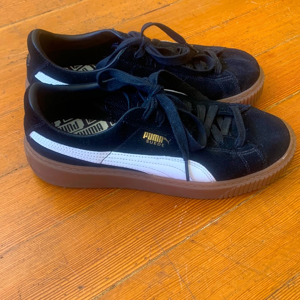 Puma suede sneakers